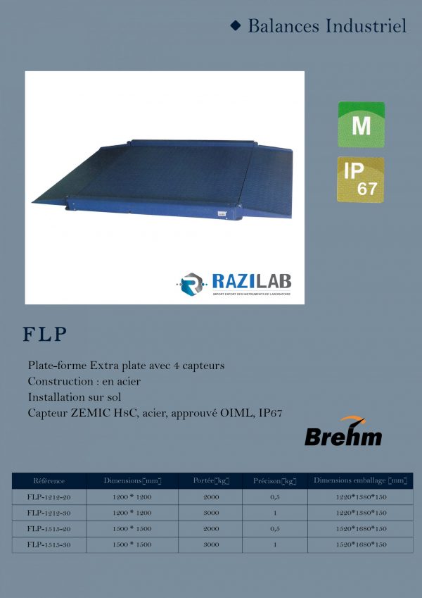 FLP Plates formes Brehm Maroc Razilab