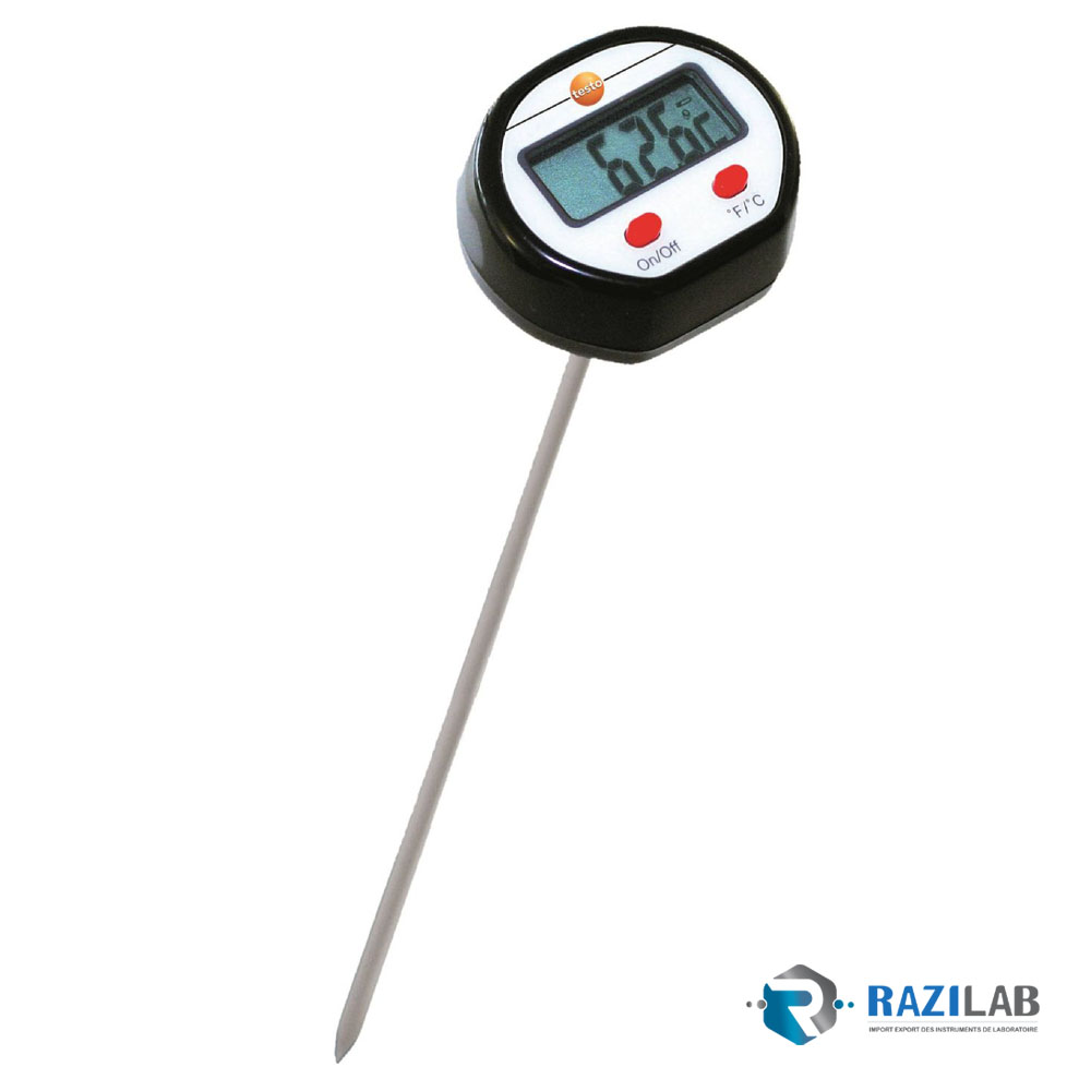 Mini-thermomètre avec sonde de pénétration - Razilab Vente Consommable,  instruments et équipement de laboratoire