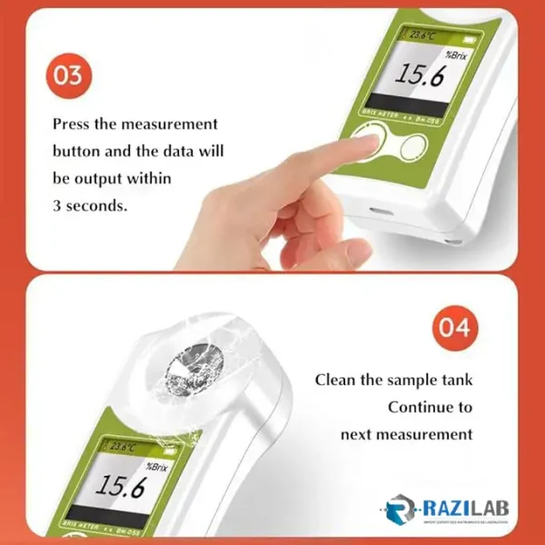 BM06 Réfractomètre Brix numérique haute précision Compteur de sucre